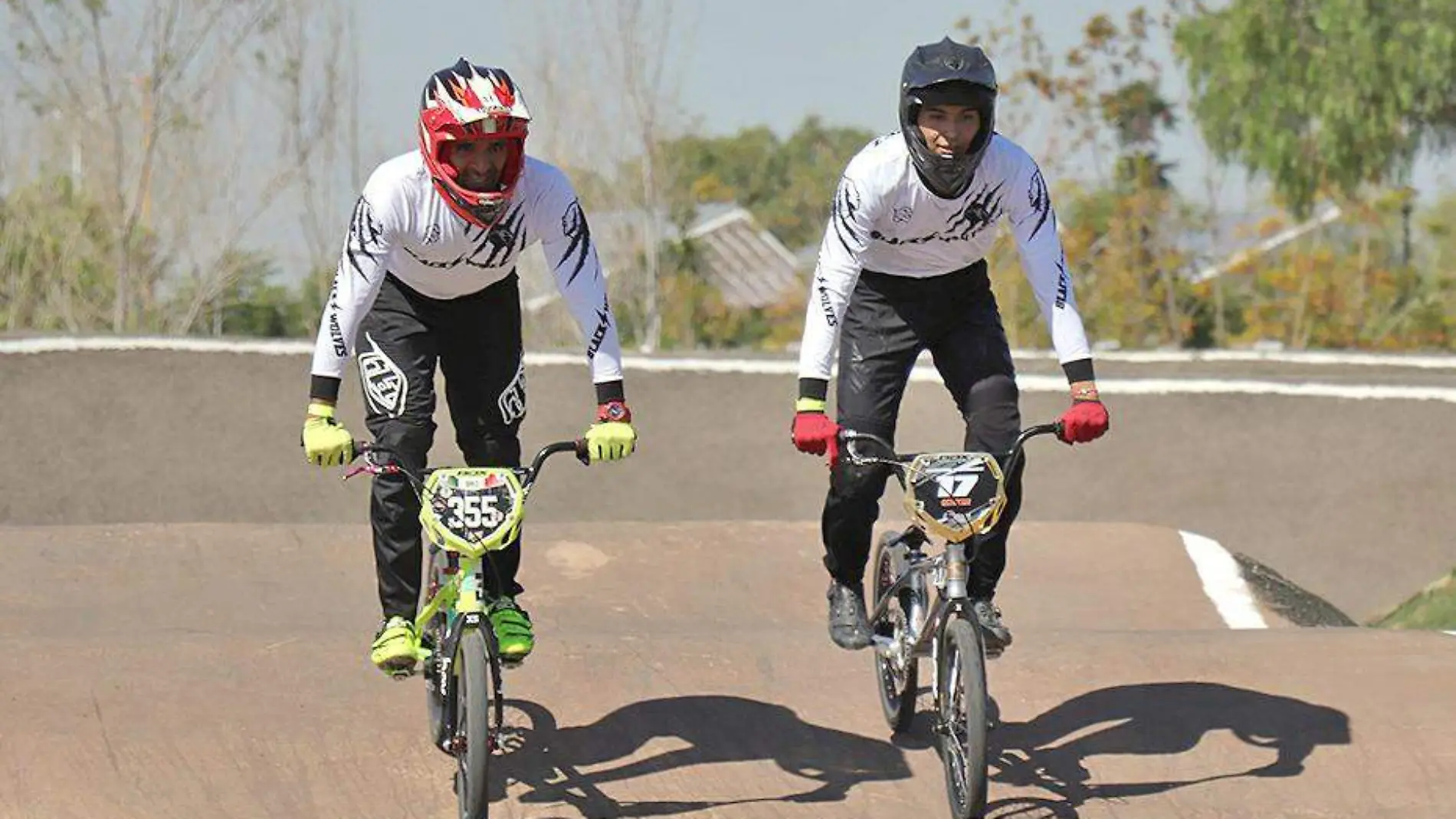 competidores de ciclismo